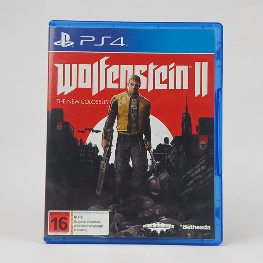 Cash for Games Wolfenstein II: The New Colossus (PS4) PS1 PS2 PS3 PS4 NZ AU