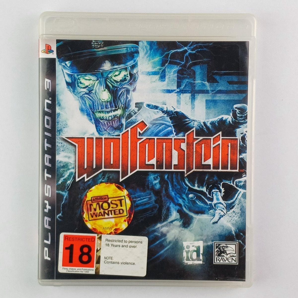 Cash for Games Wolfenstein (PS3) PS1 PS2 PS3 PS4 NZ AU