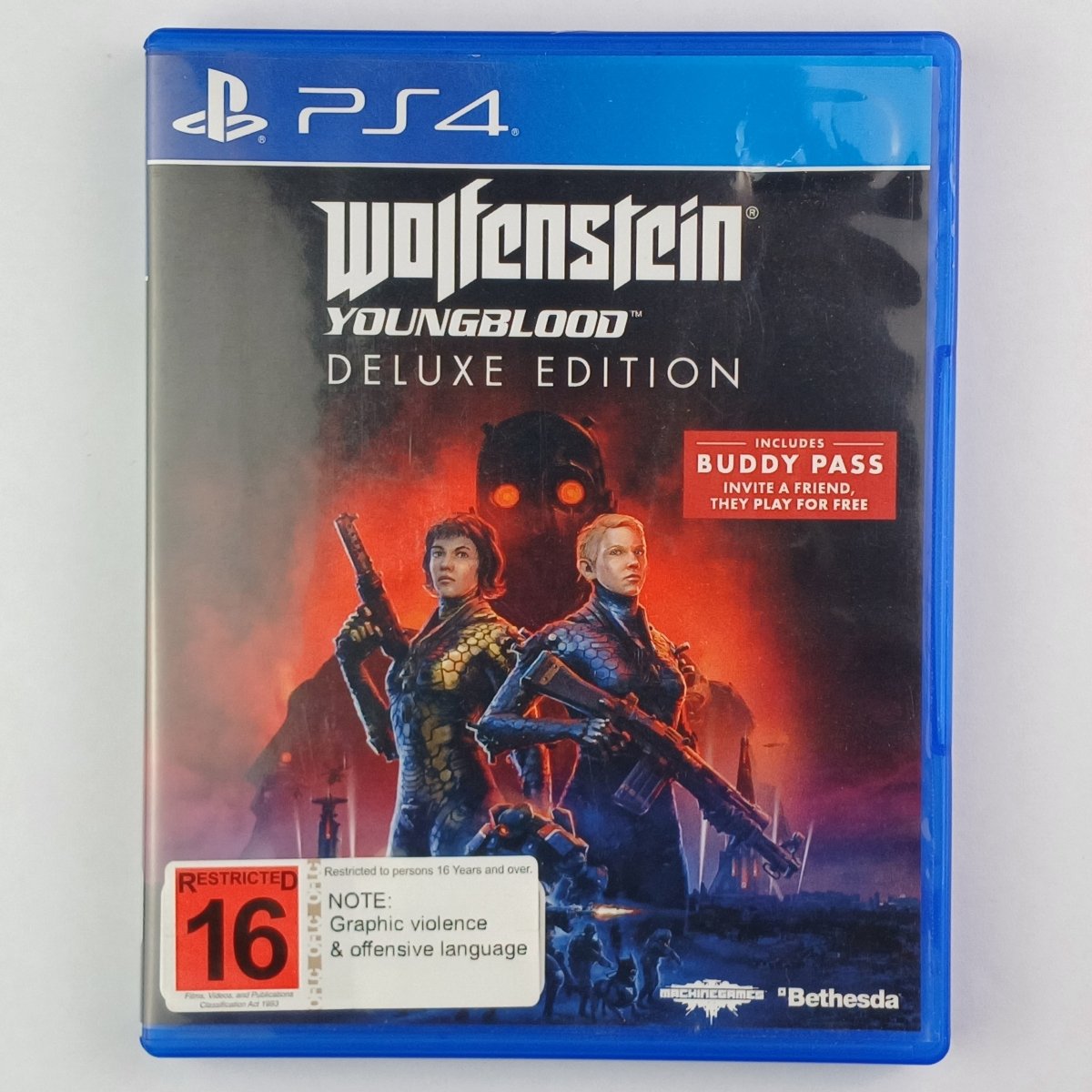 Cash for Games Wolfenstein: Youngblood - Deluxe Edition (PS4) PS1 PS2 PS3 PS4 NZ AU