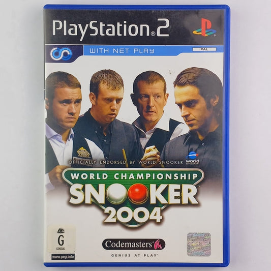 Cash for Games World Championship Snooker 2004 (PS2) PS1 PS2 PS3 PS4 NZ AU