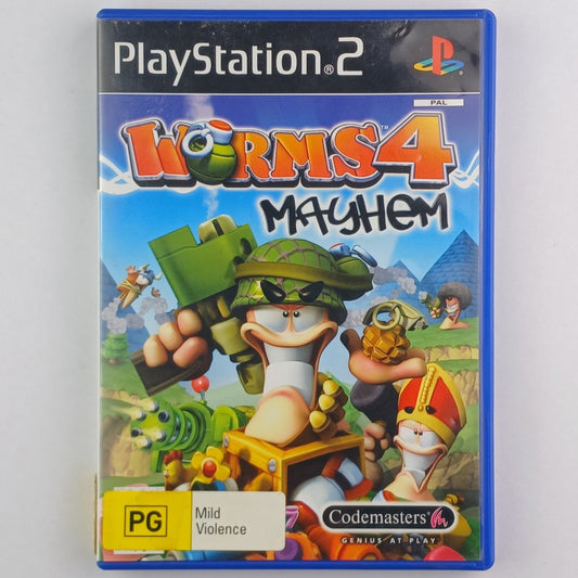 Cash for Games Worms 4: Mayhem (PS2) PS1 PS2 PS3 PS4 NZ AU