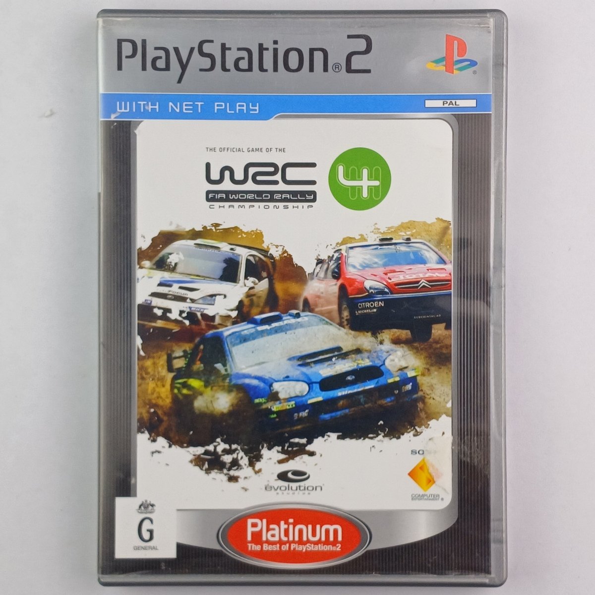 Cash for Games WRC 4: The Official Game of the FIA World Rally Championship (PS2) PS1 PS2 PS3 PS4 NZ AU