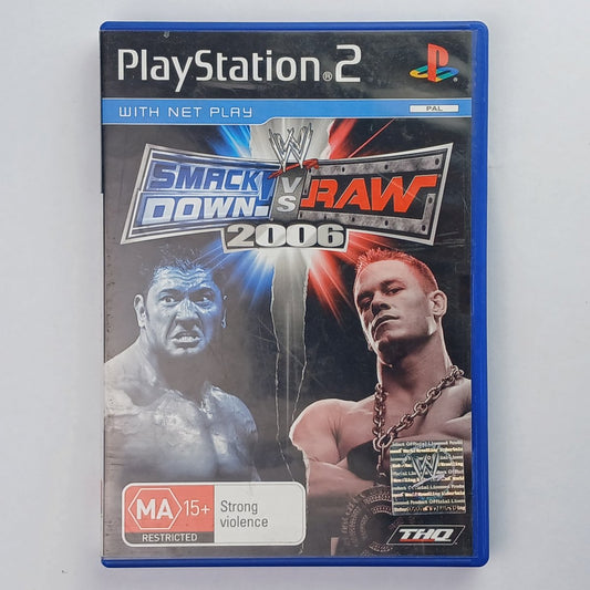 Cash for Games WWE SmackDown vs. Raw 2006 (PS2) PS1 PS2 PS3 PS4 NZ AU