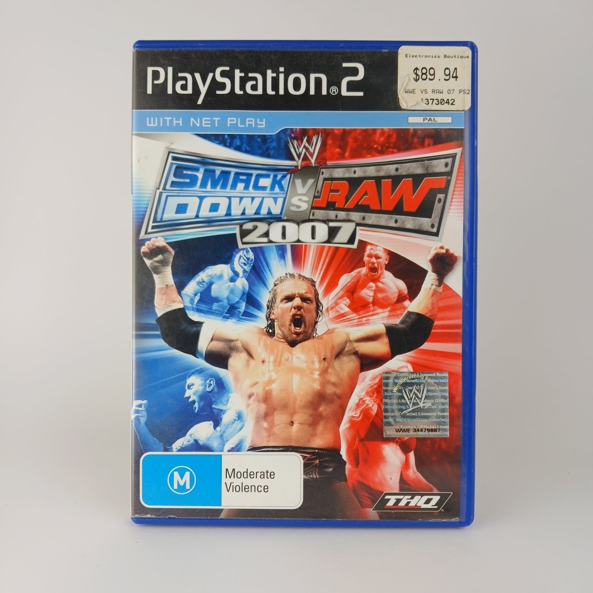 Cash for Games WWE SmackDown vs. RAW 2007 - PAL (PS2) PS1 PS2 PS3 PS4 NZ AU