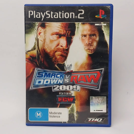 Cash for Games WWE SmackDown vs. Raw 2009 (PS2) PS1 PS2 PS3 PS4 NZ AU