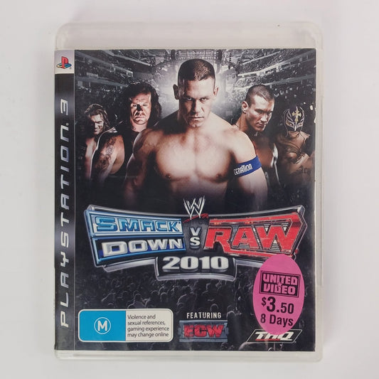 Cash for Games WWE SmackDown vs. Raw 2010 (PS3) PS1 PS2 PS3 PS4 NZ AU