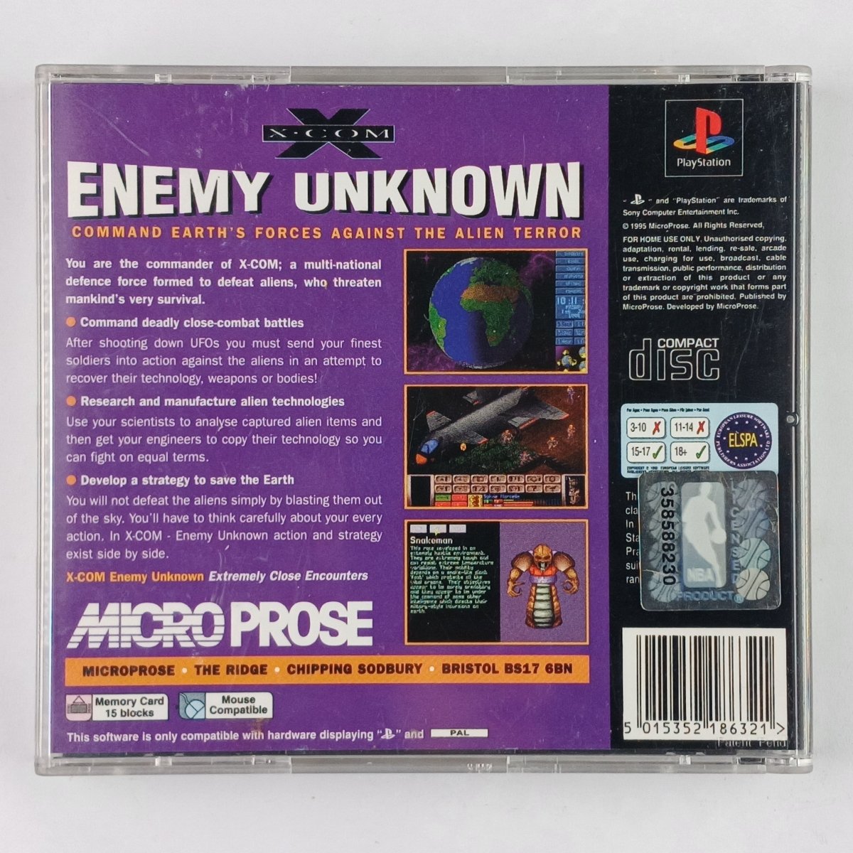 Cash for Games X - Com Enemy Unknown (PS1) PS1 PS2 PS3 PS4 NZ AU