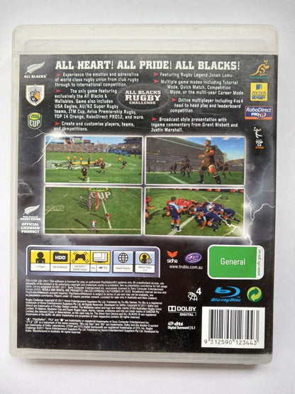 All Blacks Rugby Challenge (PS3)