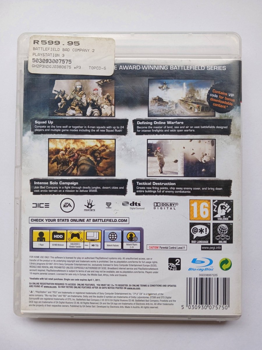 Battlefield: Bad Company 2 (PS3)