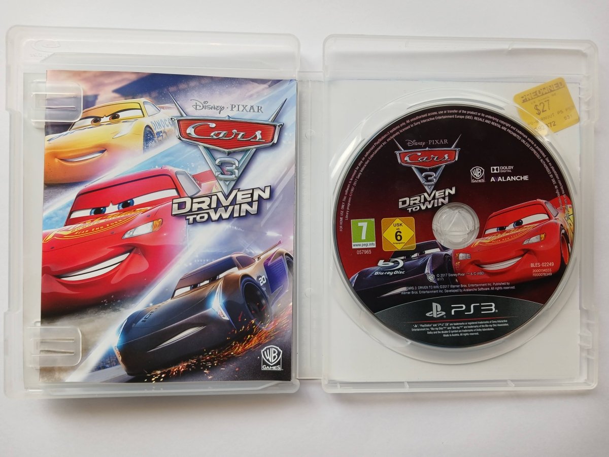 Cars 3: Driven to Win (PS3)