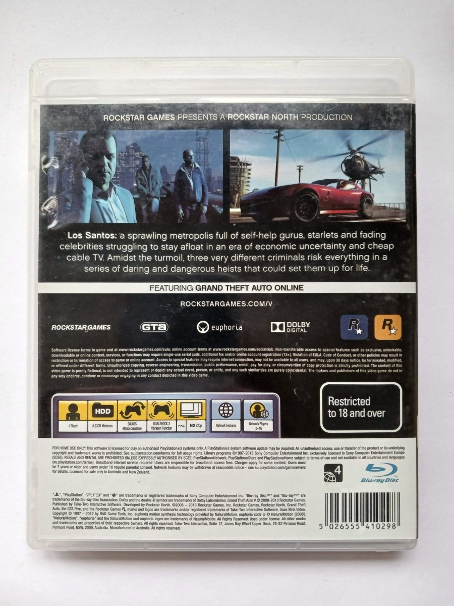 Grand Theft Auto V (PS3)