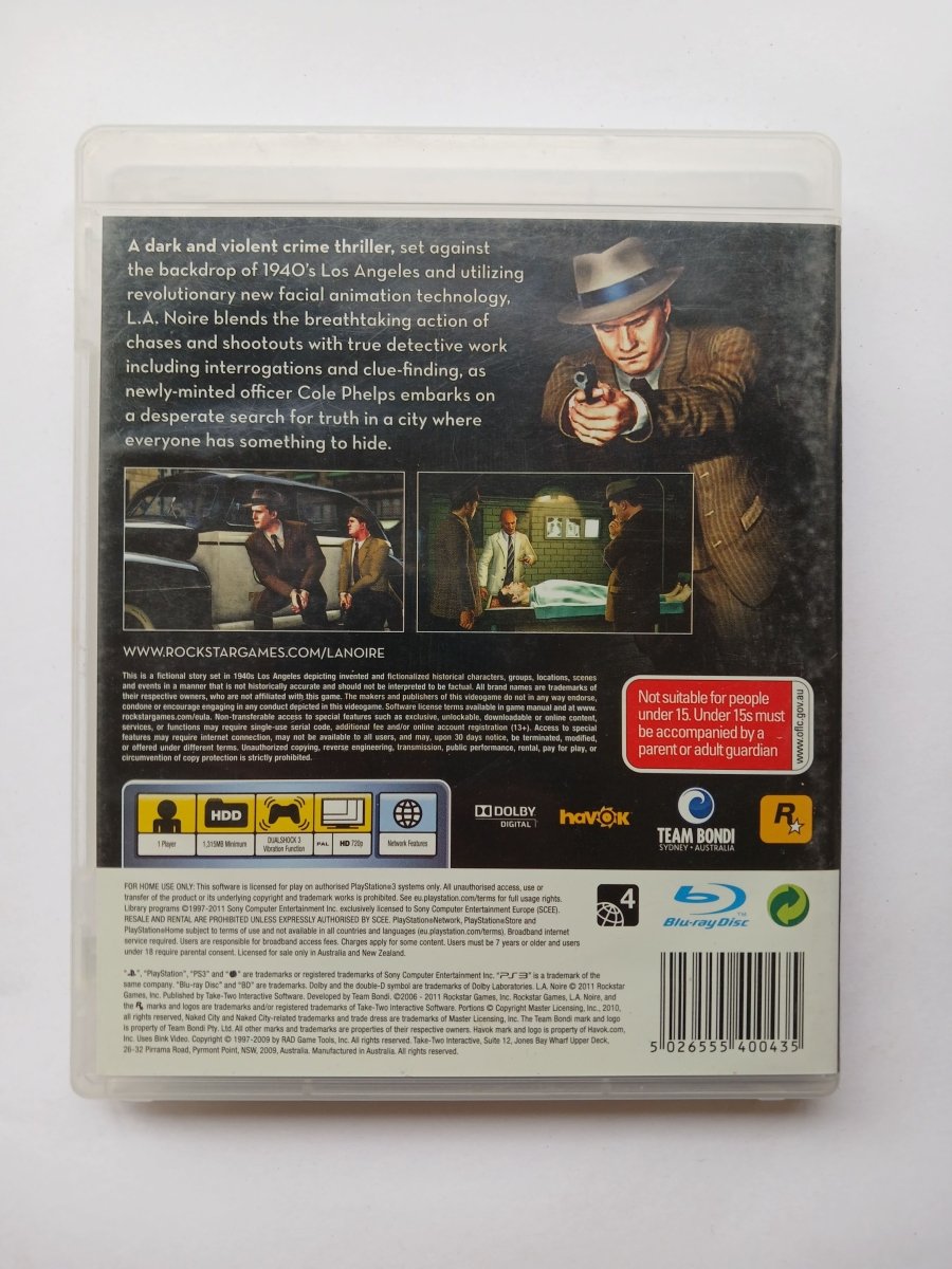 L.A. Noire (PS3)