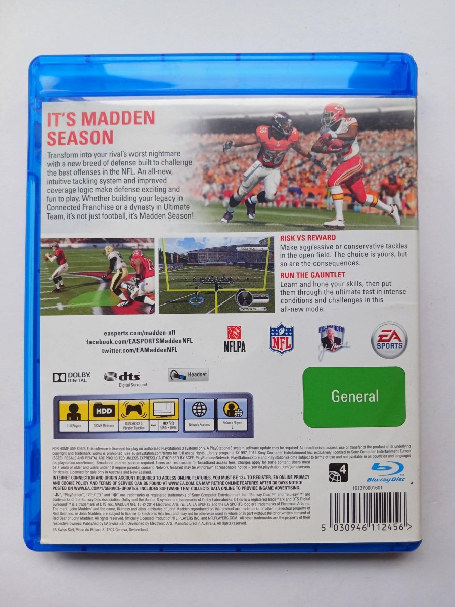 Madden NFL 15 (PS3)