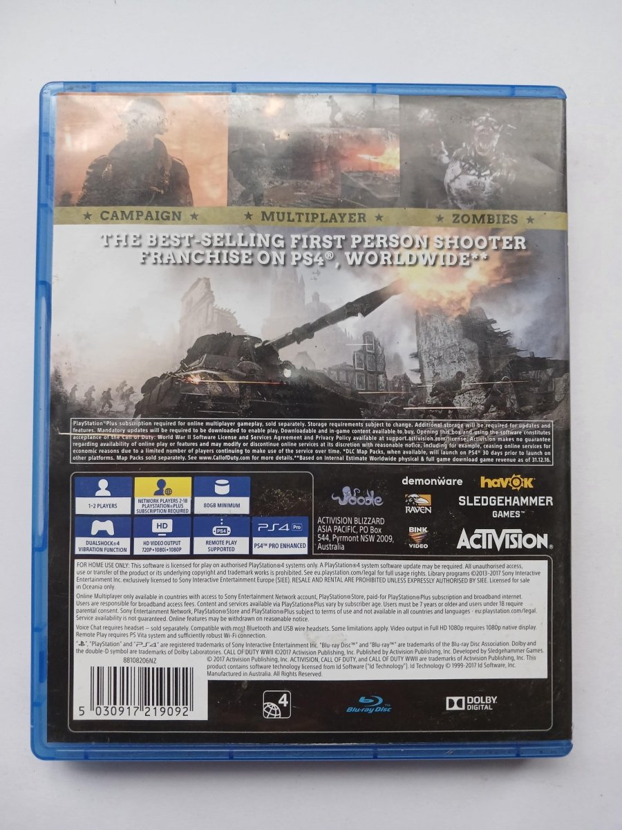 Call of Duty: WWII (PS4)