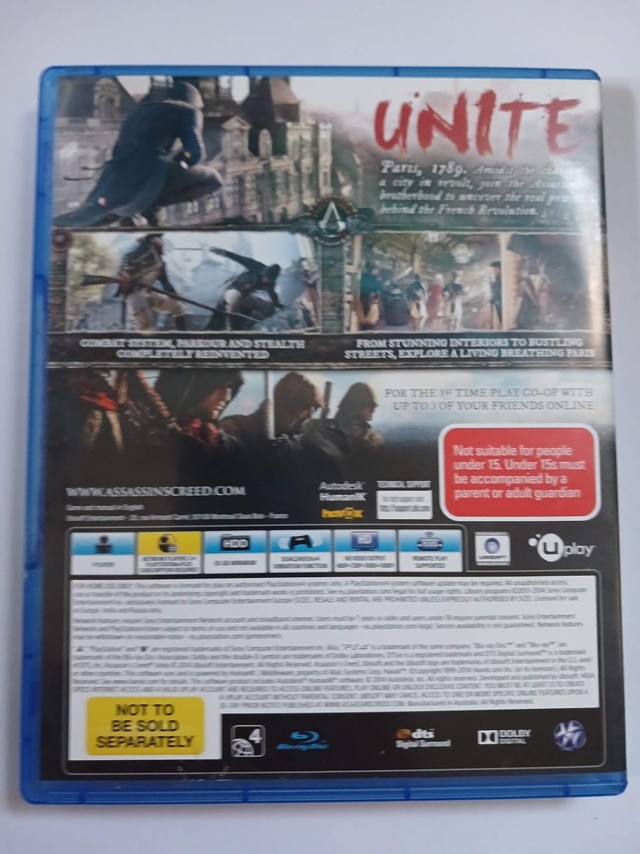 Assassin's Creed Unity (PS4)