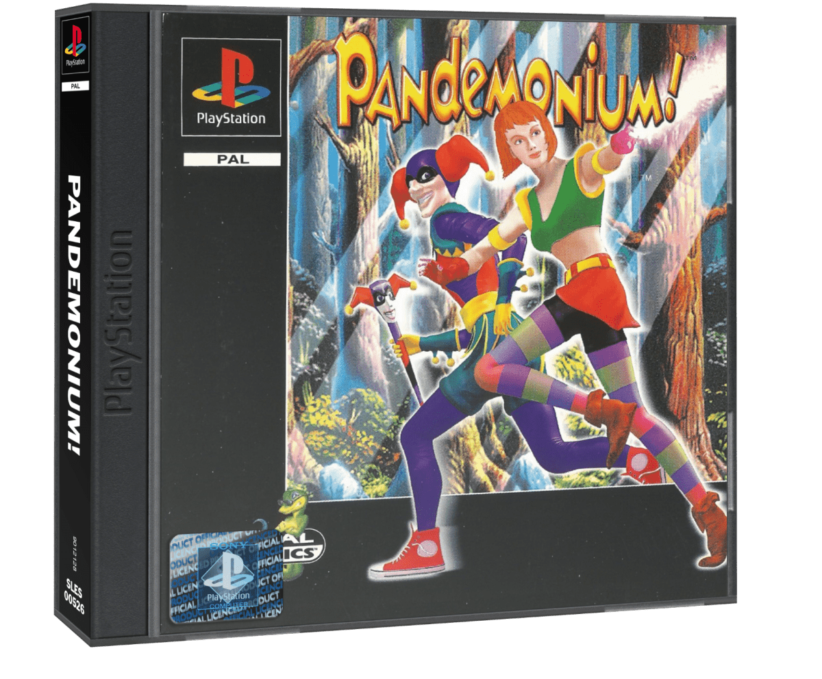 the cover of the game pandemoniumum