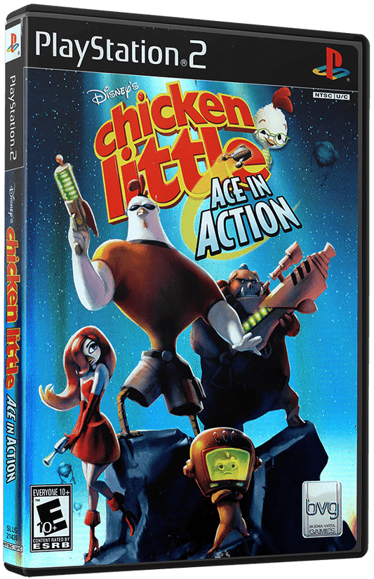 the chicken littles ace in action game