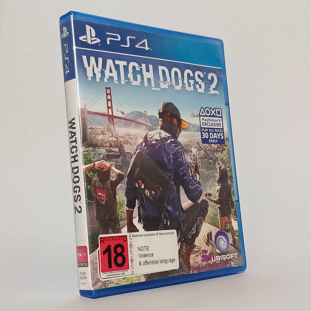 a video game cover of watch dogs 2