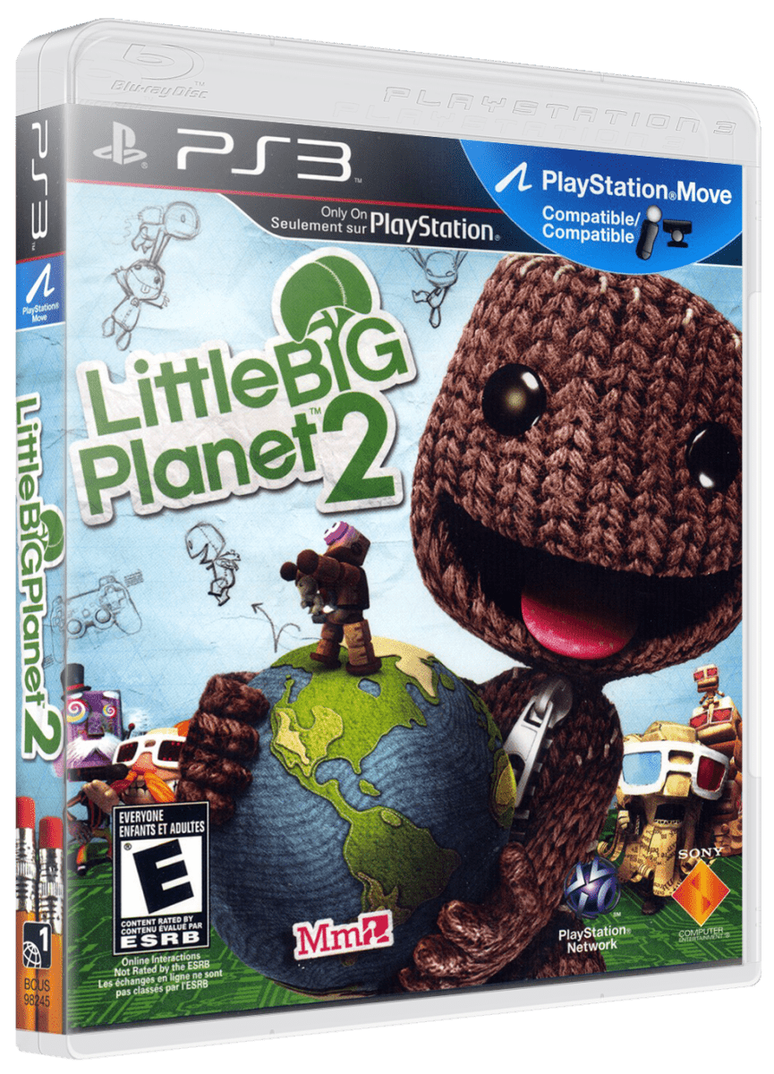 a video game with a little big planet 2 on the cover