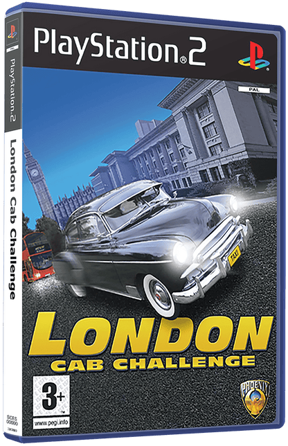 a video game cover for london cab challenge