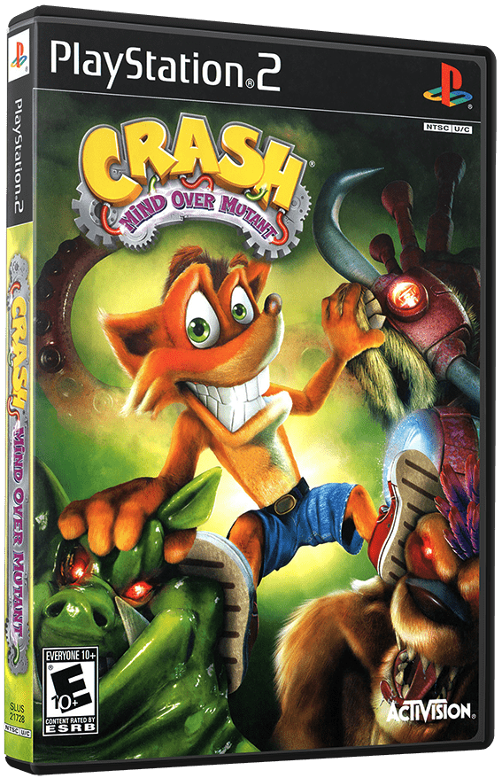 a video game cover for crash and over time