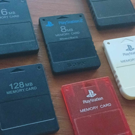 Cash for Games PlayStation 2 Memory Card PS1 PS2 PS3 PS4 NZ AU