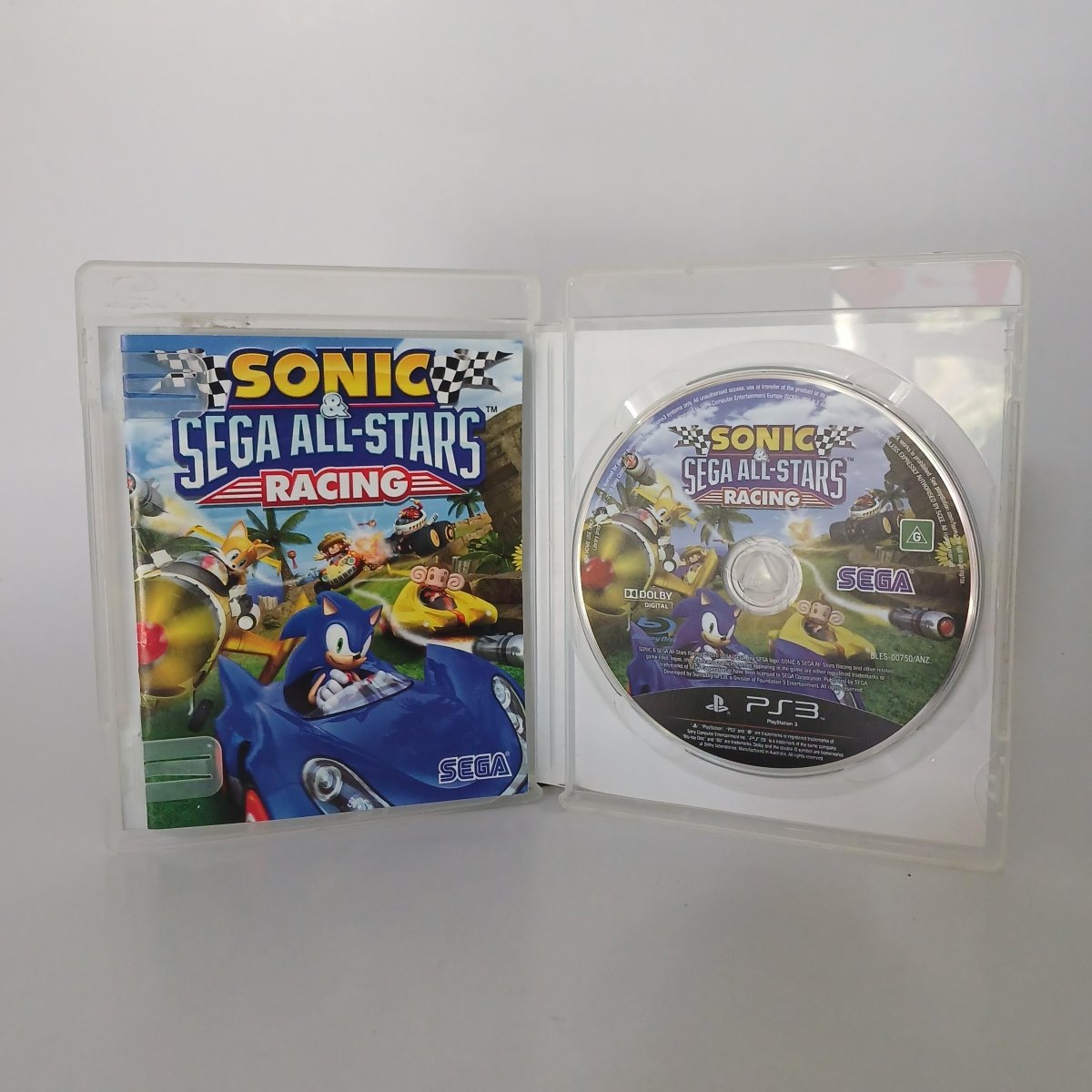 Cash for Games Sonic Sega All-Stars Racing (PS3) PS1 PS2 PS3 PS4 NZ AU