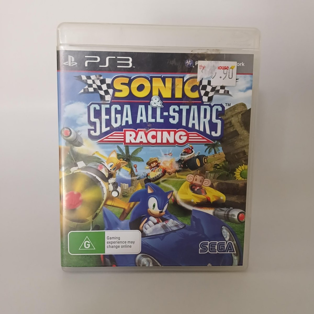 Cash for Games Sonic Sega All-Stars Racing (PS3) PS1 PS2 PS3 PS4 NZ AU