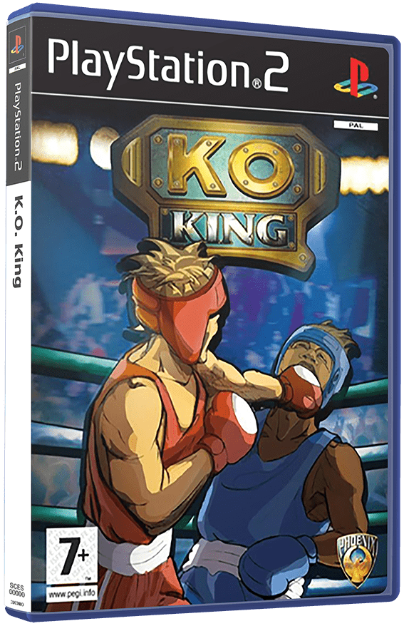 a video game with two boxers in the ring