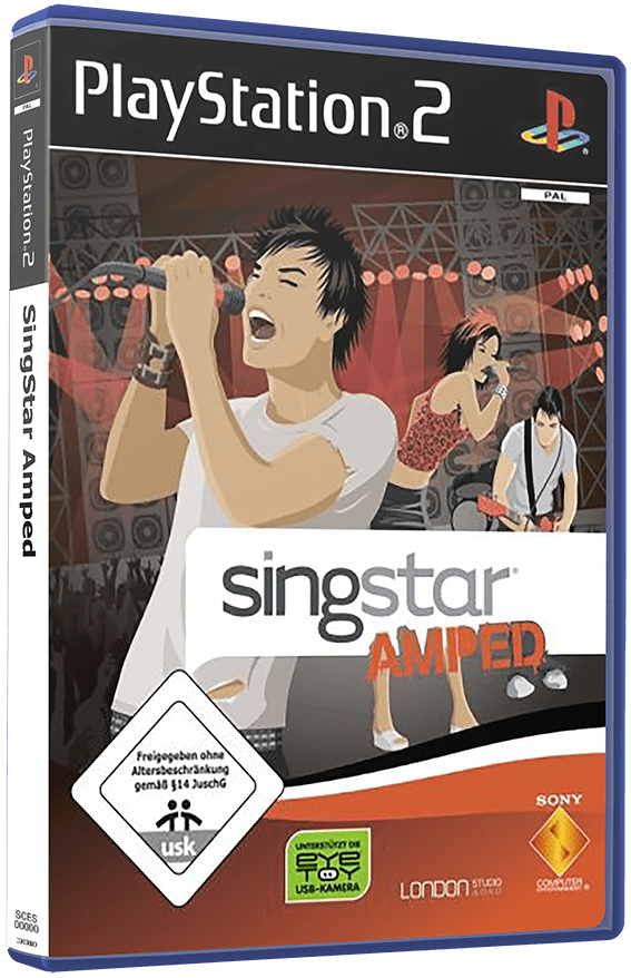 Cash for Games SingStar Amped - PAL (PS2)