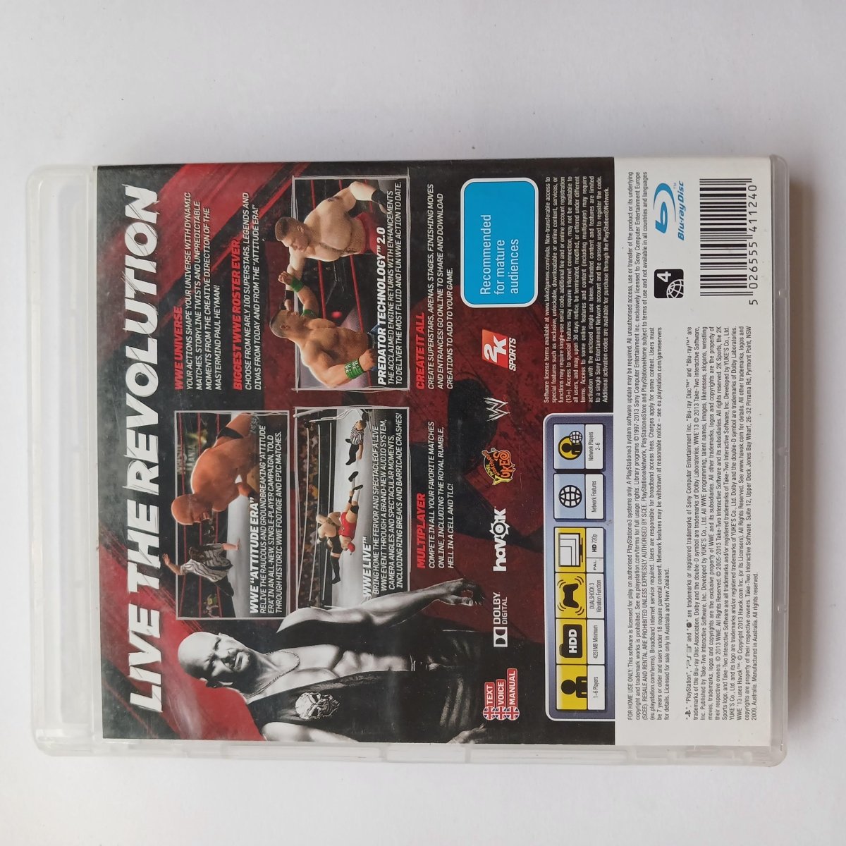 Cash for Games WWE '13 (PS3)