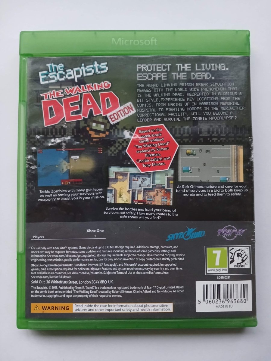 Cash for Games Xbox One The Escapists The Walking Dead